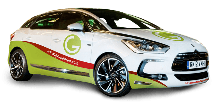 Groupofun branded car